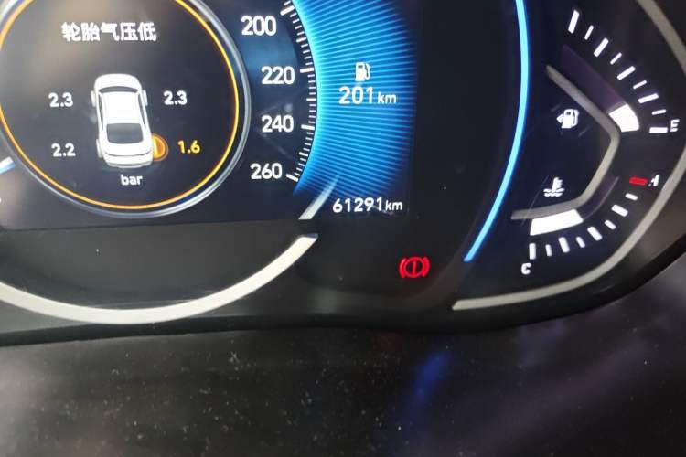 Used Hyundai Lafesta 2019 280TGDi Smart Speed Version China V Standard Odometer Close Up