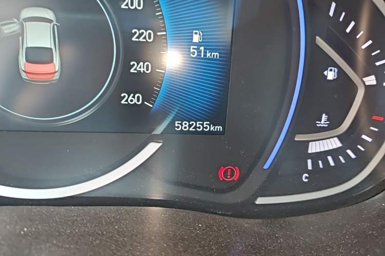 Used Hyundai Lafesta 2019 280TGDi Sport Edition China V Standard Odometer Close Up