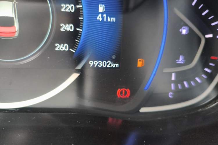Used Hyundai Lafesta 2019 280TGDi Smart Speed Version China V Standard Odometer Close Up
