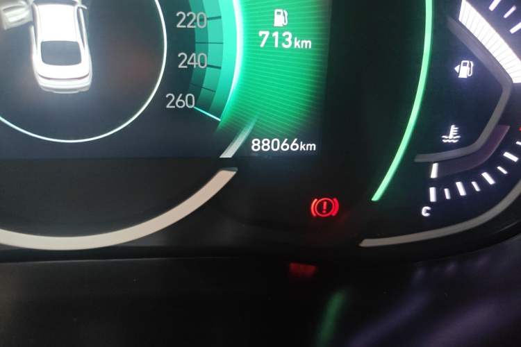 Used Hyundai Lafesta 2019 280TGDi Sport Edition China VI Odometer Close Up