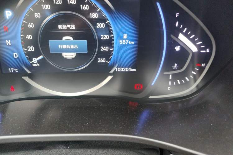 Used Hyundai Lafesta 2019 280TGDi Sport Edition China VI Odometer Close Up