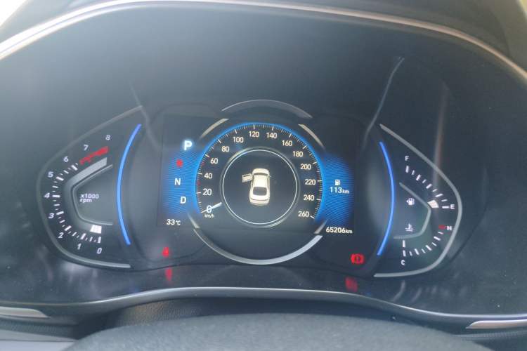 Used Hyundai Lafesta 2019 280TGDi Sport Edition China V Standard Odometer Close Up