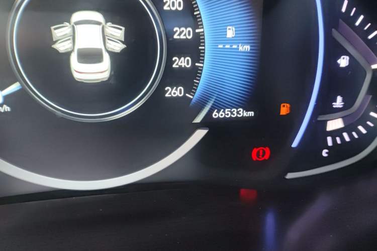 Used Hyundai Lafesta 2019 280TGDi Smart Edition China VI Standard Odometer Close Up