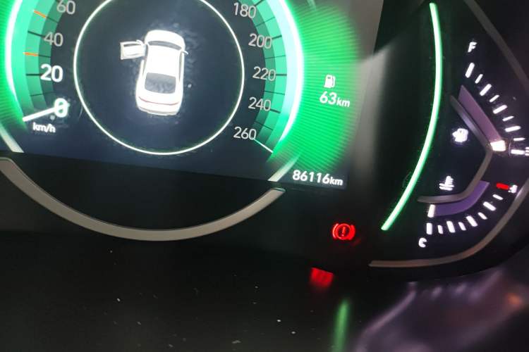 Used Hyundai Lafesta 2019 280TGDi Sport Edition China VI Odometer Close Up