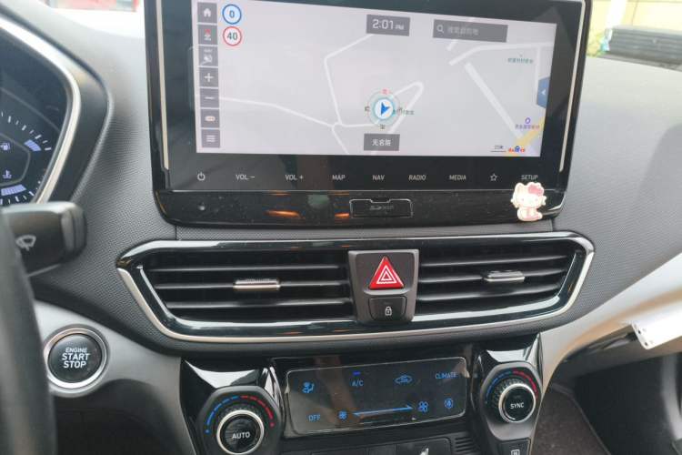 Used Hyundai Lafesta 2019 280TGDi Smart Edition China VI Standard Audio And AC Panel