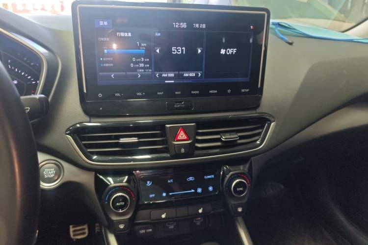 Used Hyundai Lafesta 2019 280TGDi Smart Speed Version China VI Standard Audio And AC Panel
