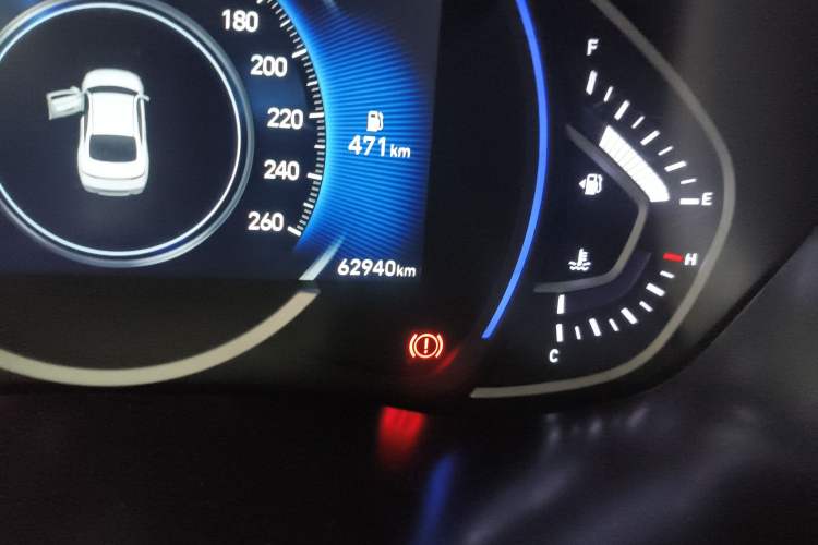 Used Hyundai Lafesta 2019 280TGDi Sport Edition China VI Odometer Close Up