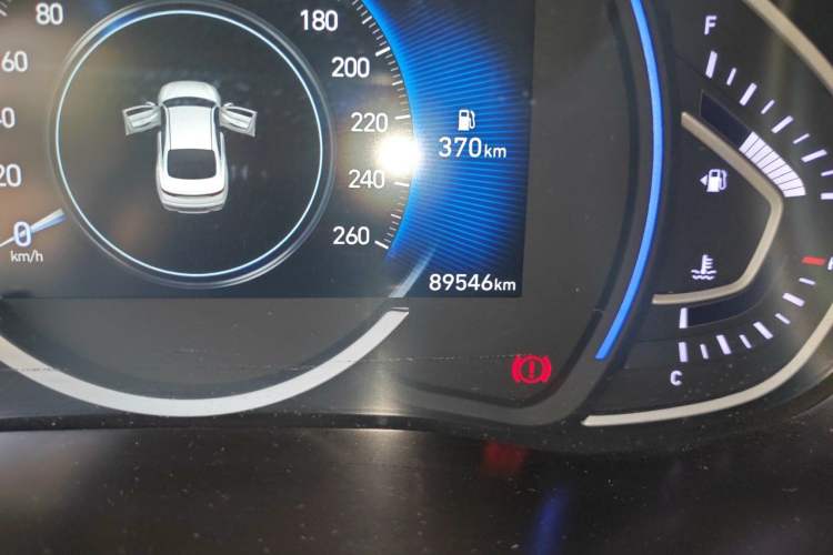 Used Hyundai Lafesta 2019 280TGDi Smart Speed Version China VI Standard Odometer Close Up