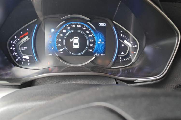 Used Hyundai Lafesta 2019 280TGDi Sport Edition China V Standard Odometer Close Up