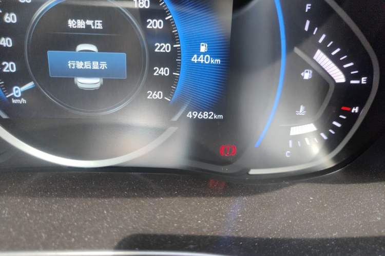 Used Hyundai Lafesta 2019 280TGDi Smart Speed Version China VI Standard Odometer Close Up
