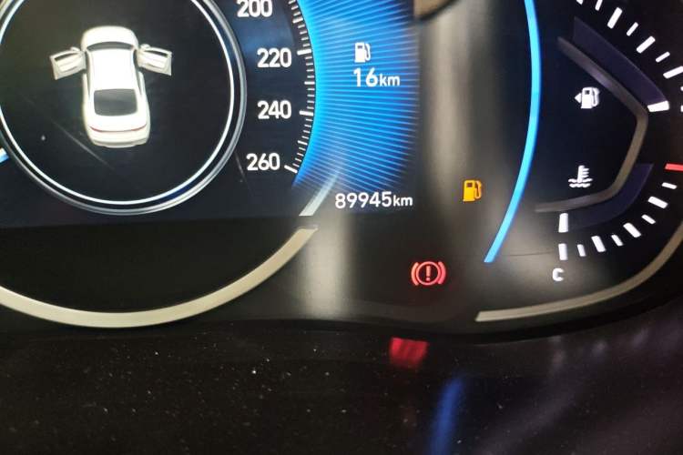 Used Hyundai Lafesta 2019 280TGDi Sport Edition China V Standard Odometer Close Up