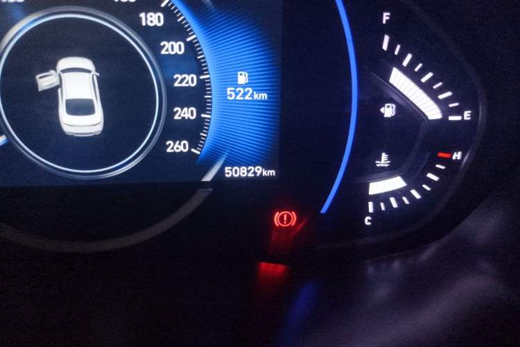 Used Hyundai Lafesta 2019 280TGDi Smart Speed Version China VI Standard Odometer Close Up