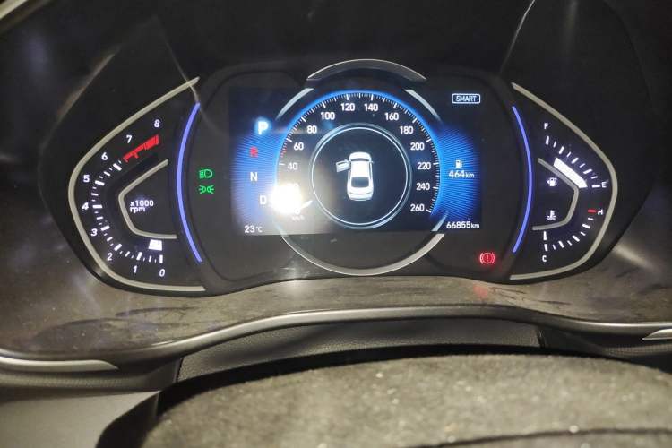 Used Hyundai Lafesta 2019 280TGDi Smart Speed Version China V Standard Odometer Close Up