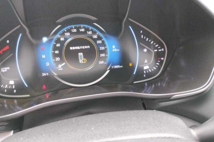 Used Hyundai Lafesta 2019 280TGDi Smart Edition China VI Standard Odometer Close Up