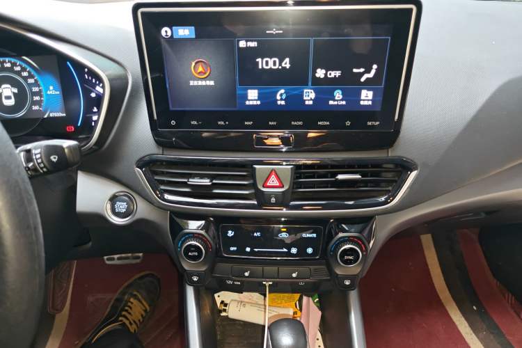 Used Hyundai Lafesta 2019 280TGDi Smart Edition China VI Standard Audio And AC Panel