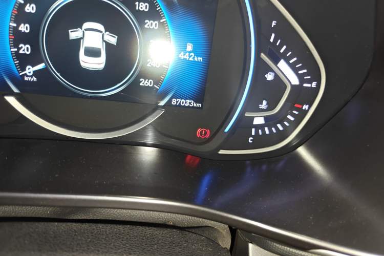 Used Hyundai Lafesta 2019 280TGDi Smart Edition China VI Standard Odometer Close Up