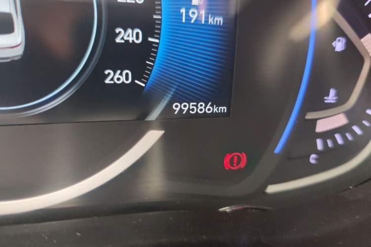 Used Hyundai Lafesta 2019 280TGDi Smart Speed Version China V Standard Odometer Close Up