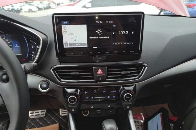 Used Hyundai Lafesta 2019 280TGDi Smart Speed Version China V Standard Audio And AC Panel