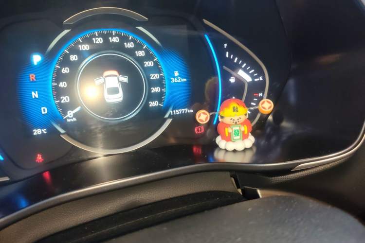 Used Hyundai Lafesta 2019 280TGDi Sport Edition China V Standard Odometer Close Up