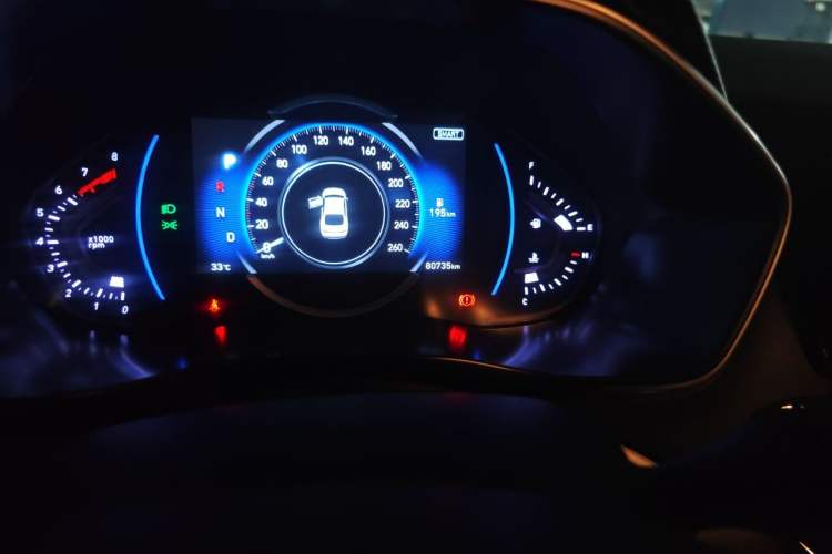 Used Hyundai Lafesta 2019 280TGDi Sport Edition China V Standard Odometer Close Up