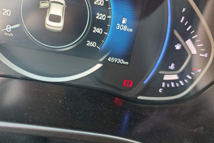 Used Hyundai Lafesta 2019 280TGDi Smart Speed Version China VI Standard Odometer Close Up