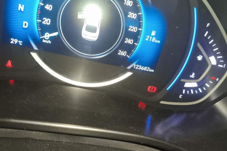 Used Hyundai Lafesta 2019 280TGDi Smart Speed Version China V Standard Odometer Close Up