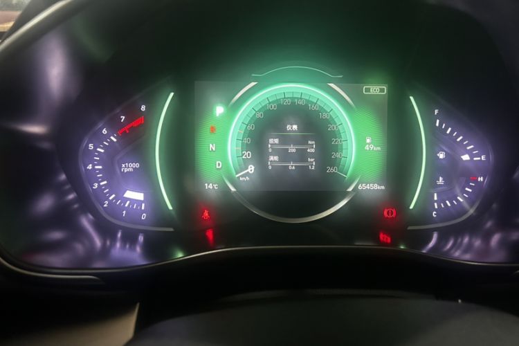 Used Hyundai Lafesta 2019 280TGDi Sport Edition China VI Odometer Close Up