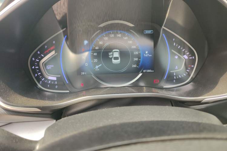 Used Hyundai Lafesta 2019 280TGDi Sport Edition China V Standard Odometer Close Up