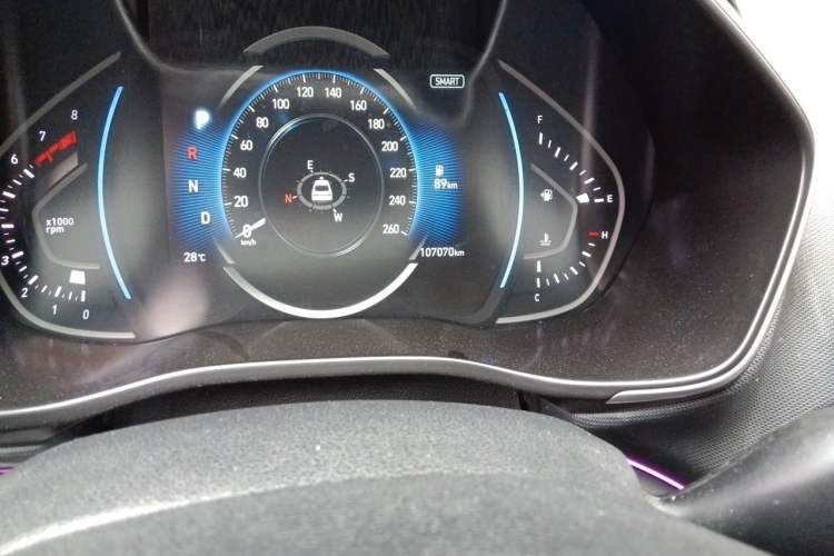 Used Hyundai Lafesta 2019 280TGDi Smart Speed Version China V Standard Odometer Close Up