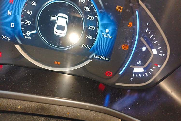 Used Hyundai Lafesta 2019 280TGDi Sport Edition China V Standard Odometer Close Up
