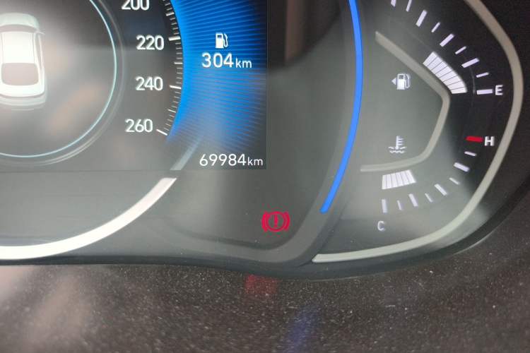 Used Hyundai Lafesta 2019 280TGDi Sport Edition China VI Odometer Close Up