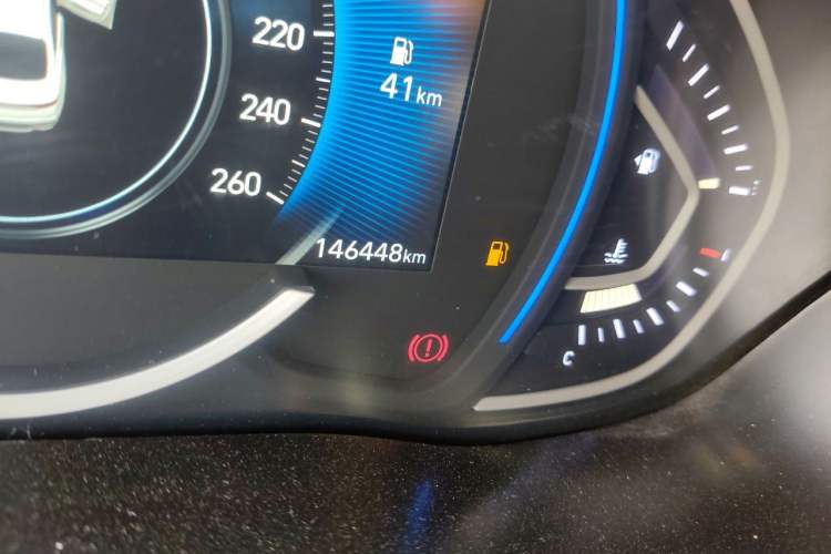 Used Hyundai Lafesta 2019 280TGDi Smart Speed Version China V Standard Odometer Close Up
