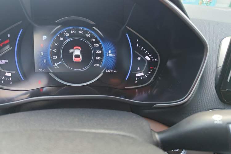 Used Hyundai Lafesta 2019 280TGDi Smart Speed Version China V Standard Odometer Close Up