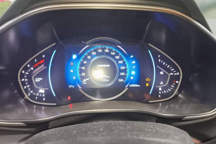 Used Hyundai Lafesta 2019 280TGDi Smart Speed Version China V Standard Instrument Cluster