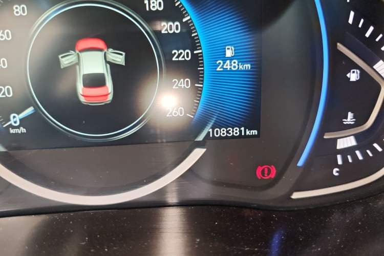Used Hyundai Lafesta 2019 280TGDi Smart Speed Version China VI Standard Odometer Close Up