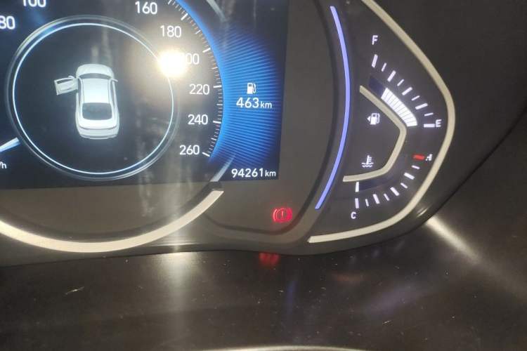 Used Hyundai Lafesta 2019 280TGDi Smart Speed Version China VI Standard Odometer Close Up