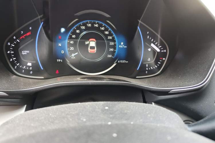 Used Hyundai Lafesta 2019 280TGDi Sport Edition China V Standard Odometer Close Up