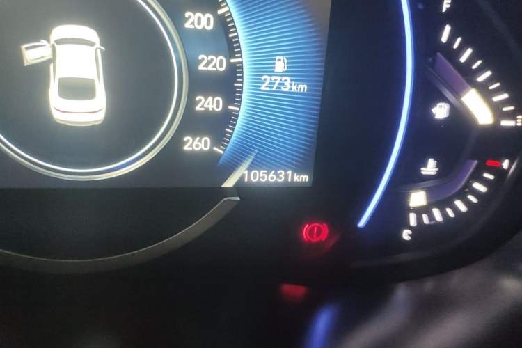 Used Hyundai Lafesta 2019 280TGDi Smart Speed Version China VI Standard Odometer Close Up