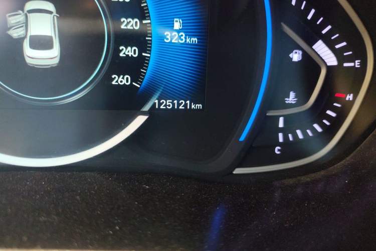 Used Hyundai Lafesta 2019 280TGDi Smart Speed Version China V Standard Odometer Close Up
