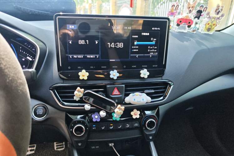 Used Hyundai Lafesta 2019 240TGDi Comfort Edition China VI Standard Audio And AC Panel