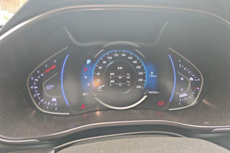 Used Hyundai Lafesta 2019 280TGDi Smart Speed Version China VI Standard Instrument Cluster