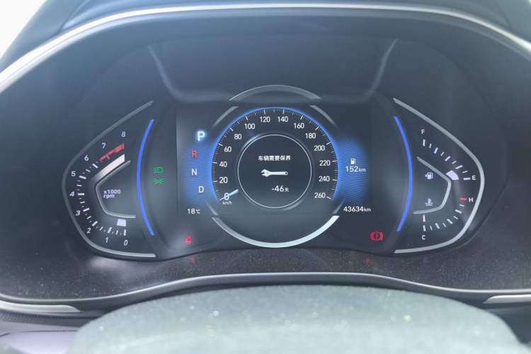 Used Hyundai Lafesta 2019 280TGDi Sport Edition China VI Instrument Cluster