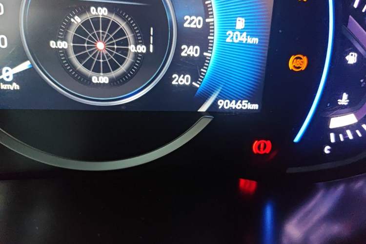Used Hyundai Lafesta 2019 280TGDi Sport Edition China VI Odometer Close Up