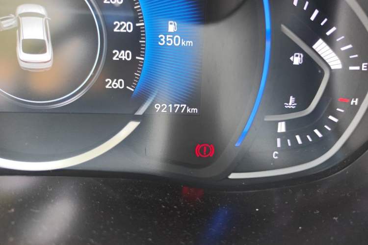 Used Hyundai Lafesta 2019 280TGDi Smart Speed Version China V Standard Odometer Close Up