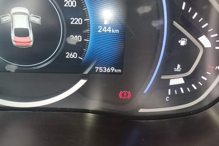 Used Hyundai Lafesta 2019 280TGDi Smart Speed Version China V Standard Odometer Close Up