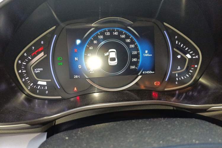 Used Hyundai Lafesta 2019 280TGDi Smart Speed Version China V Standard Odometer Close Up
