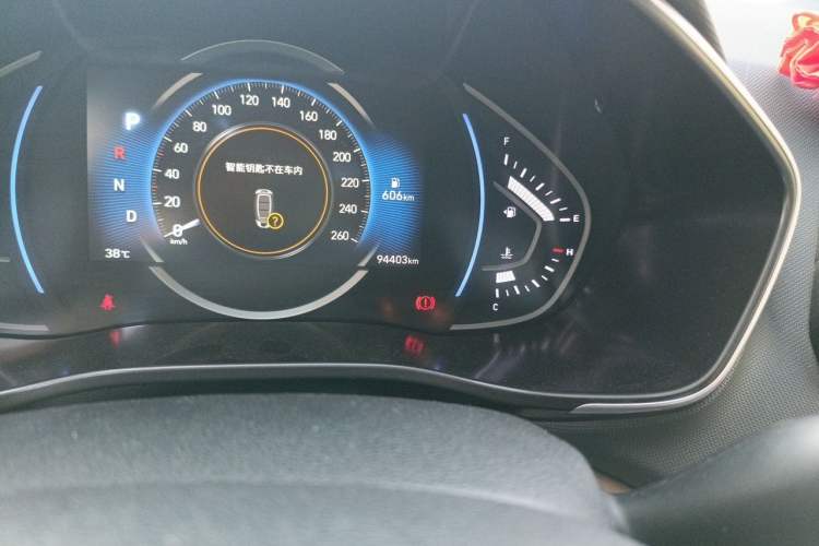 Used Hyundai Lafesta 2019 280TGDi Sport Edition China VI Odometer Close Up