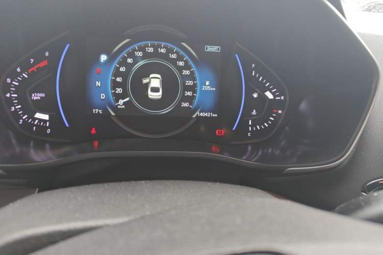 Used Hyundai Lafesta 2019 280TGDi Sport Edition China VI Odometer Close Up