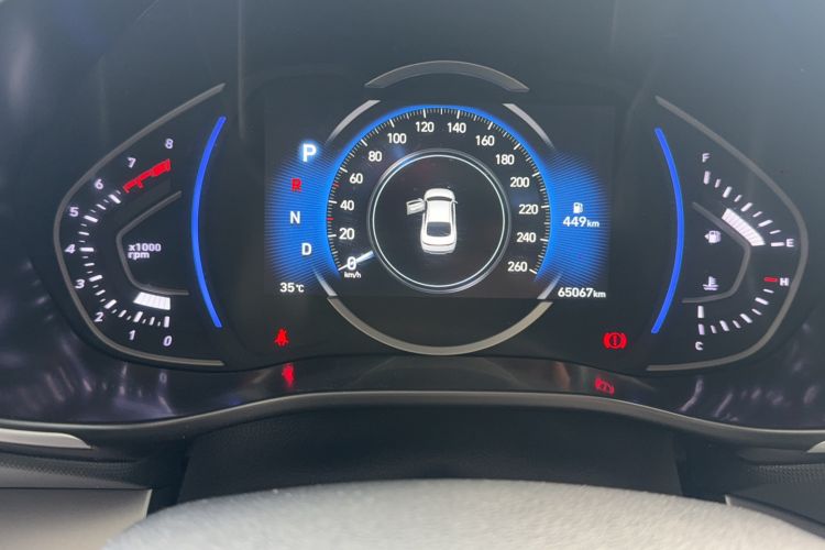 Used Hyundai Lafesta 2019 280TGDi Sport Edition China VI Odometer Close Up