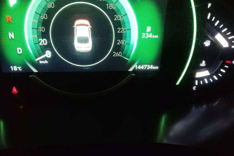 Used Hyundai Lafesta 2019 280TGDi Sport Edition China V Standard Odometer Close Up